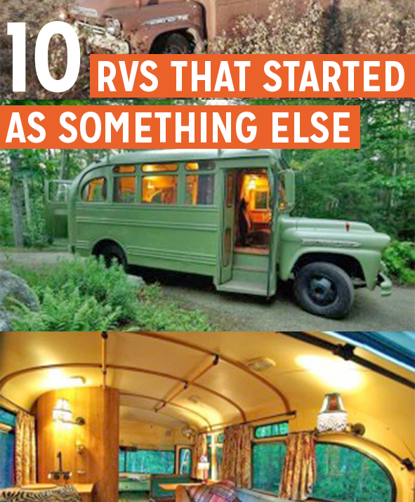 School Bus Conversion and Other Brilliant RV Conversion Ideas