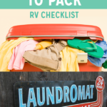 RV Checklist: What to Pack