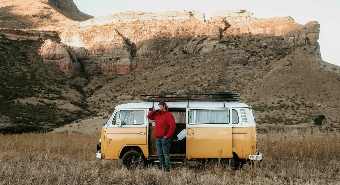Vintage Camper Van 1100 × 600 Px 