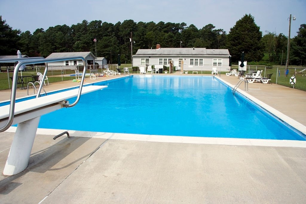 Swimming pool in RV park