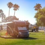 RV parkes in KOA campground