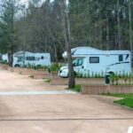 RVs in an RV park