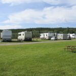 RVs parked at an RV park in the United States