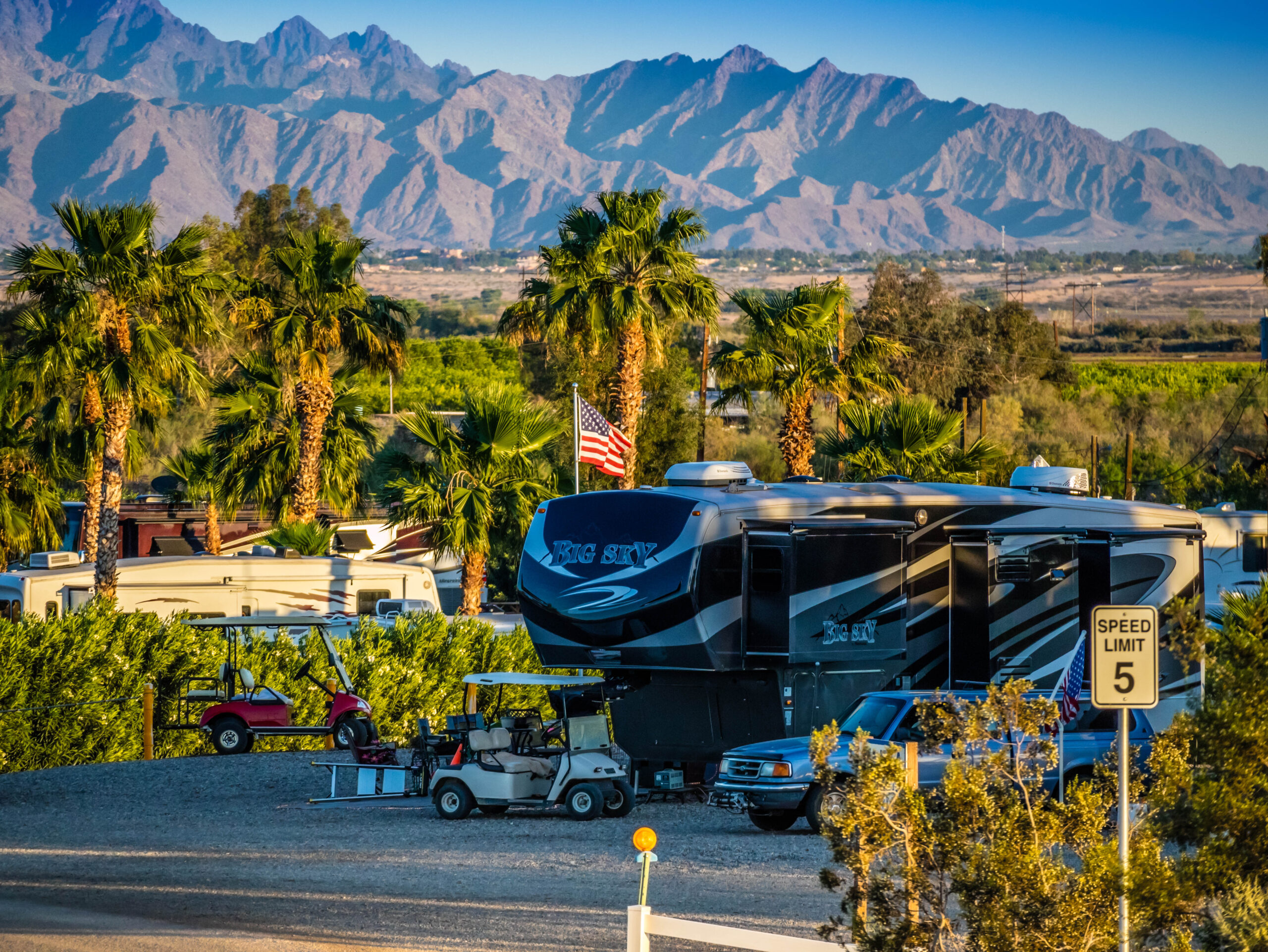 campground facilities for long-term guests