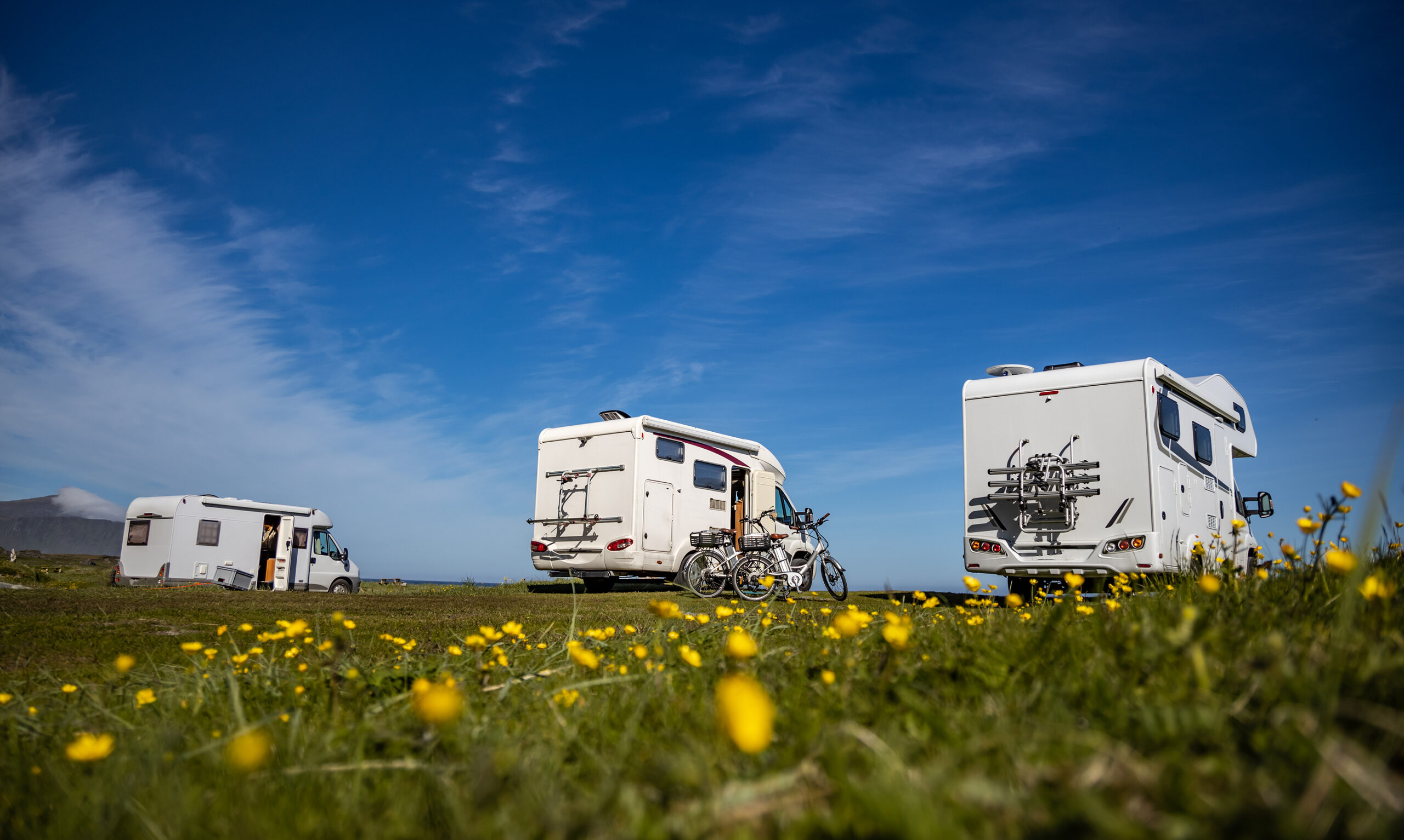 long-term guests in campground