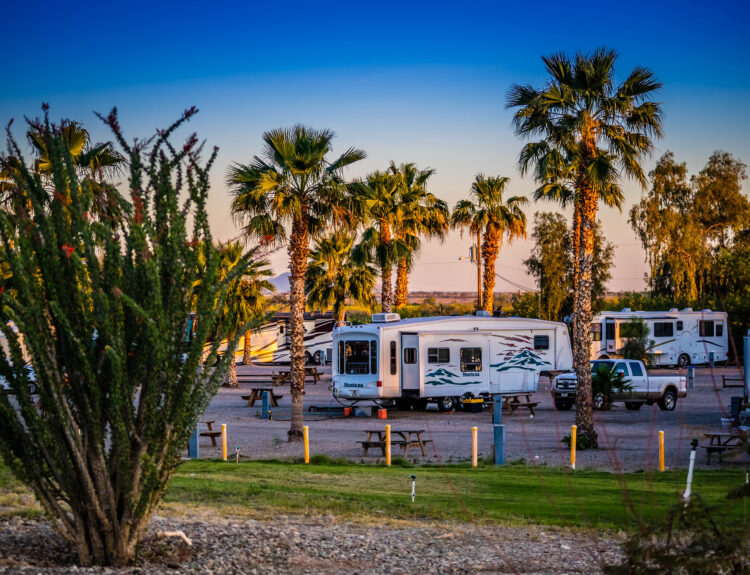Long-term camping in Arizon