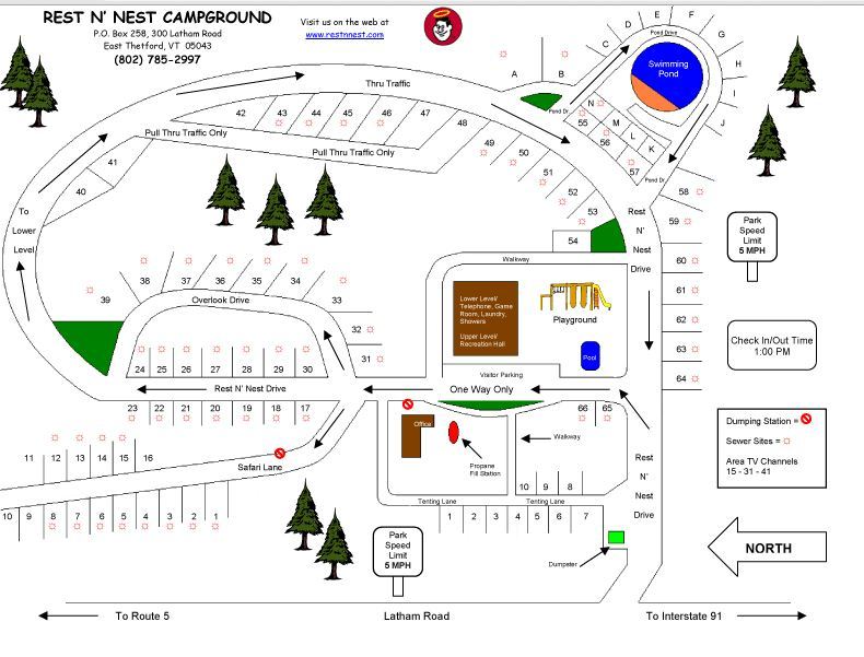 Rest N' Nest Campground - 2 Photos - East Thetford, VT - RoverPass