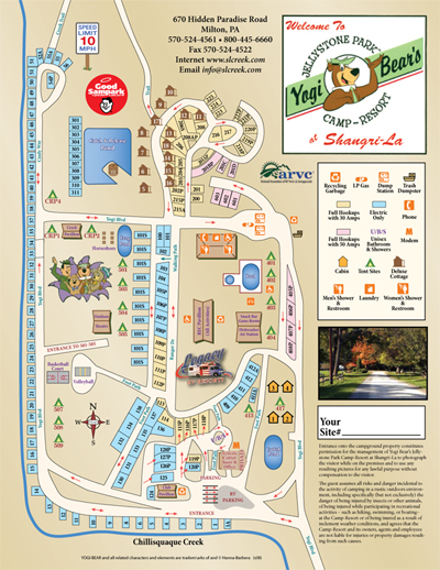 Yogi Bear's Jellystone Park at Shangri-La - 4 Photos - Milton, PA