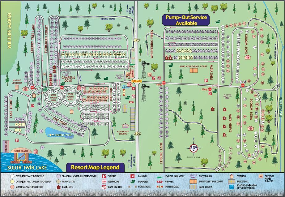 Twin Mills Camping Resort - 4 Photos, 1 Reviews - Howe, IN - RoverPass