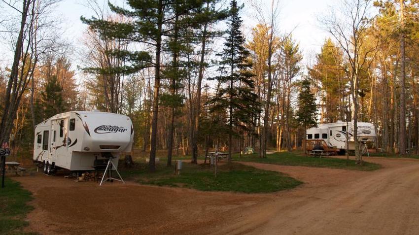 Hi Pines Campground Eagle River Wi 4