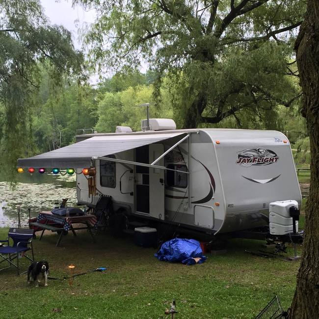 Lake Lenwood Beach   Campground West Bend Wi 2