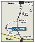 Map Arivaca