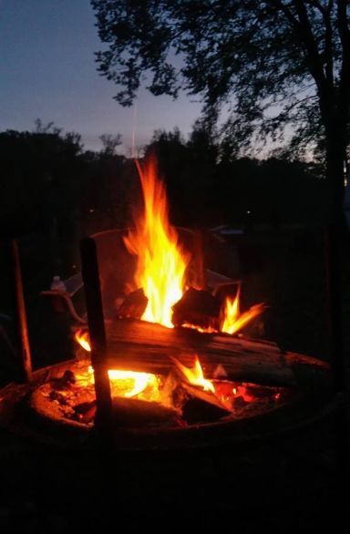 Campfire At Dusk 2018