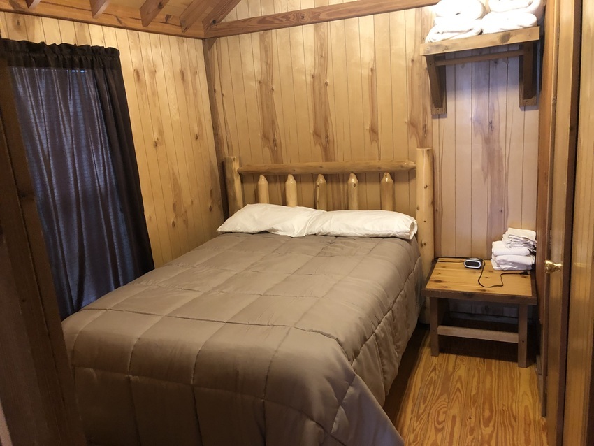 Bedroom   Park Model Cabin