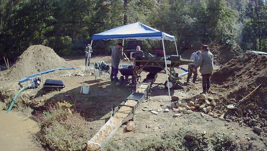 Ldma   Oconee Campground   Gold Mining Tamassee Sc 4