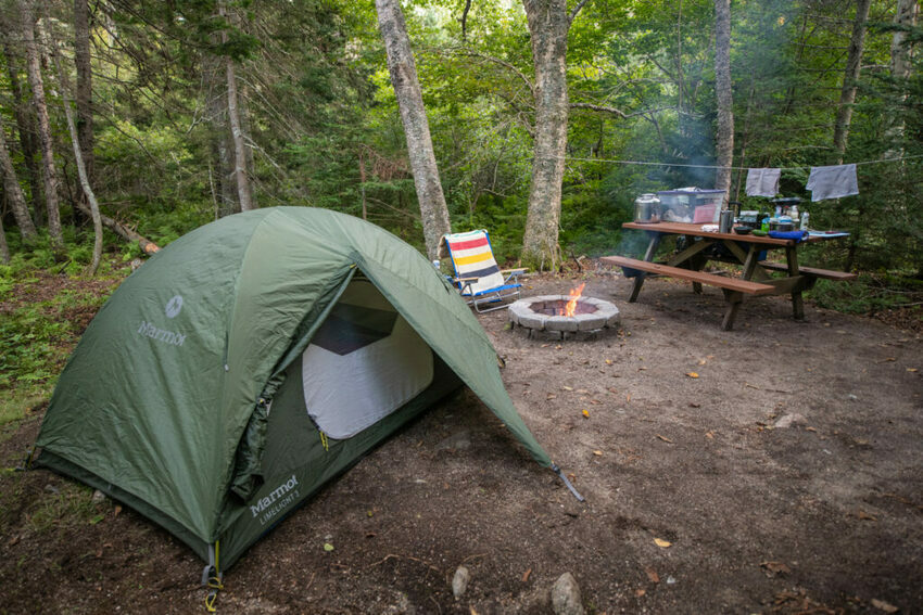 Four Acre Woods Campground Deer Isle Me 5