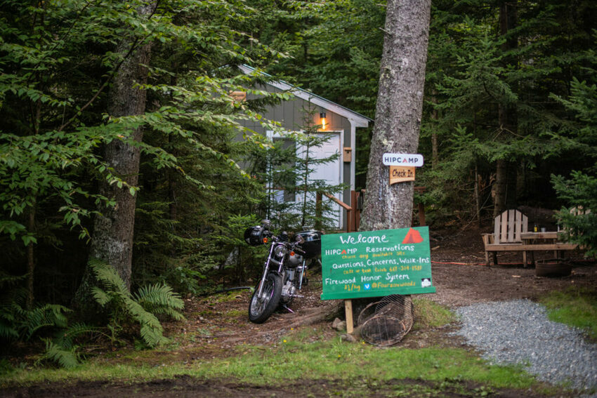 Four Acre Woods Campground Deer Isle Me 12