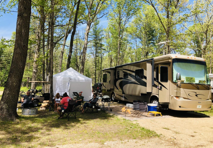 Peaceful Winds Camp   Rv Park Irons Mi 14