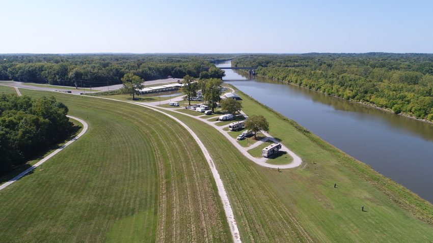 Kaskaskia River Camping   Rv Park New Athens Il 18