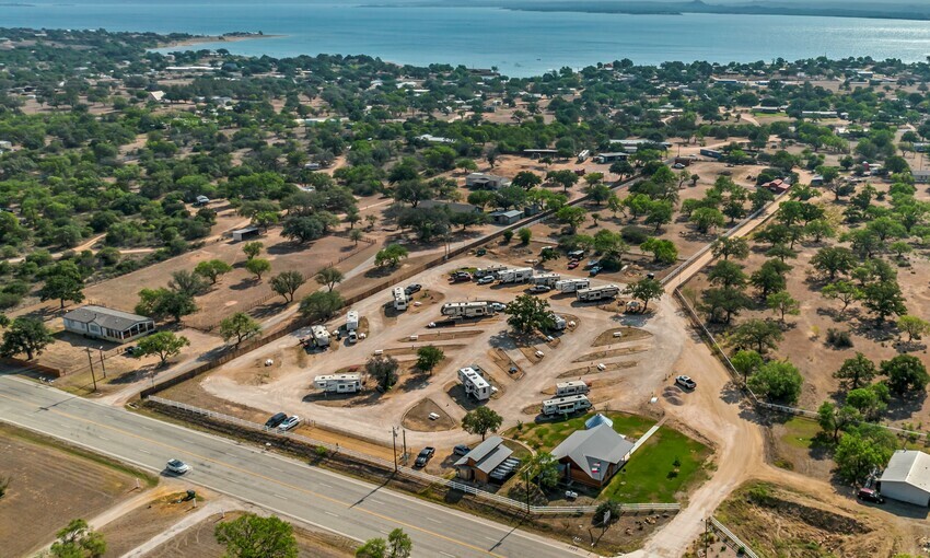 Overhead Shot Of Park July 2022