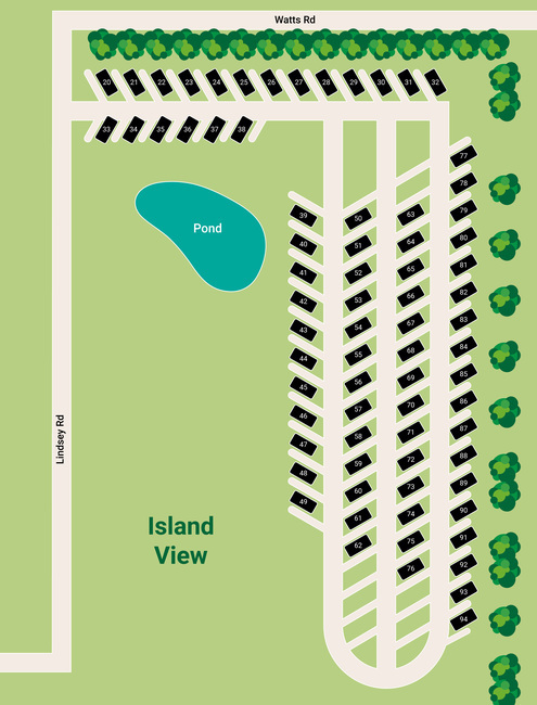 Island View Site Map