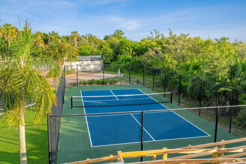 Fisherman's Cove pickleball court