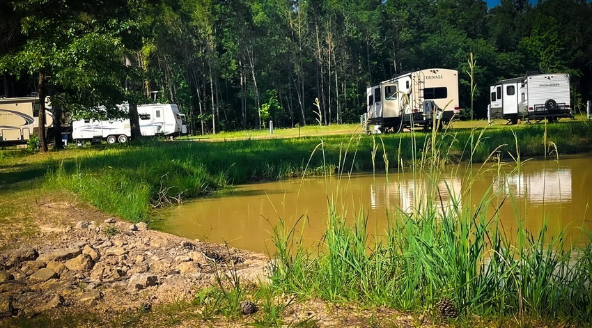 Rv Sites All Campers With Pond