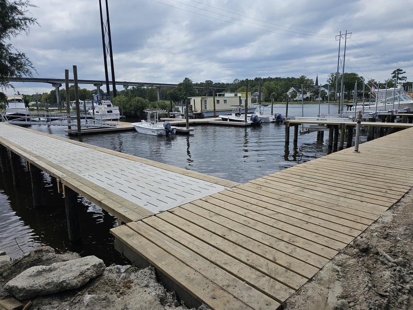 NEW!  Floating dock slips, and slips with lifts now available. 