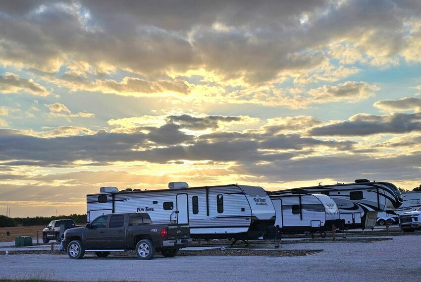 Rv Sunset Clouds